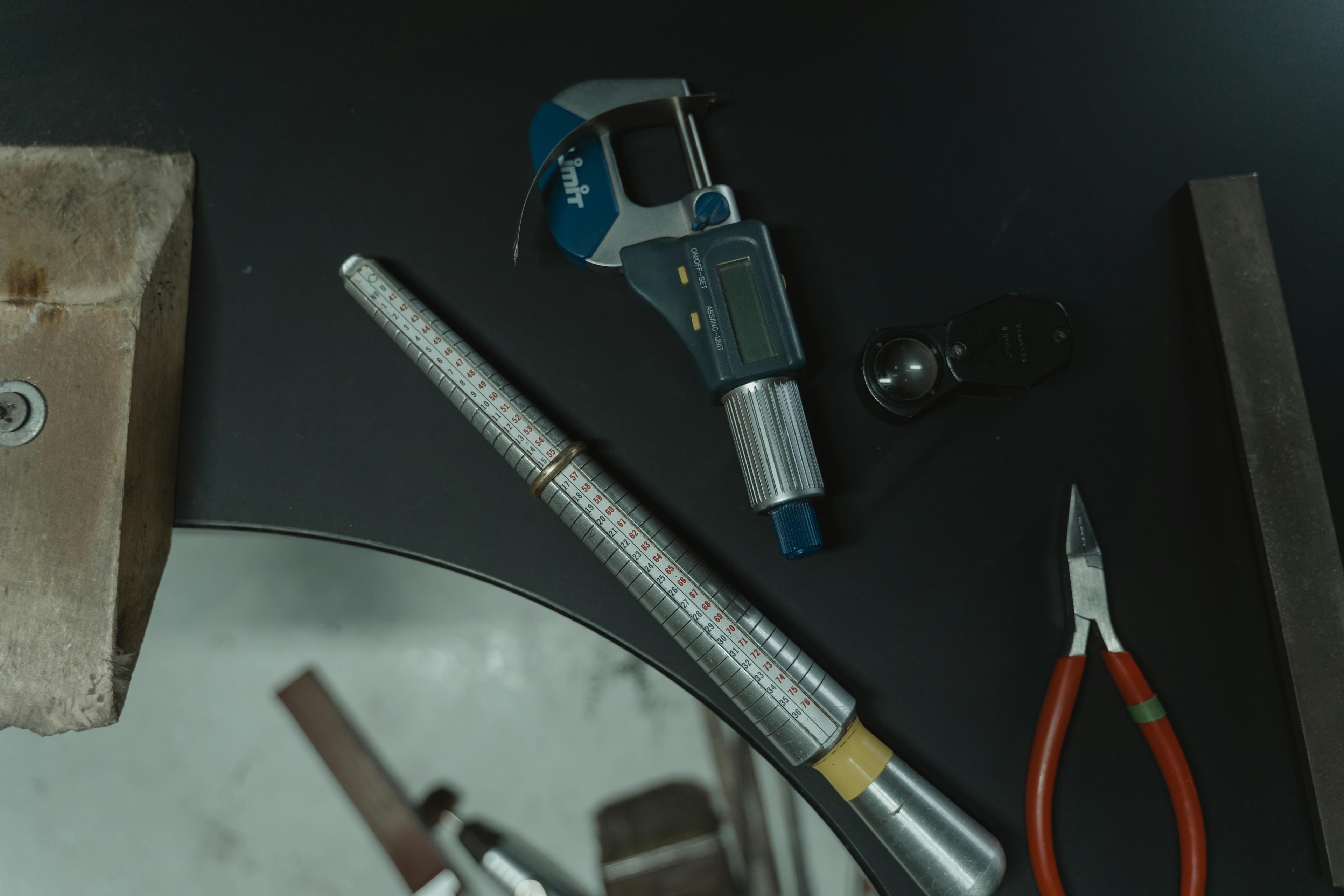 Professional calibration laboratory with precision instruments